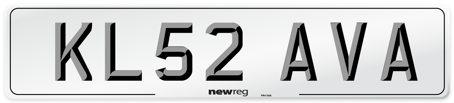 KL52 AVA Number Plate from New Reg